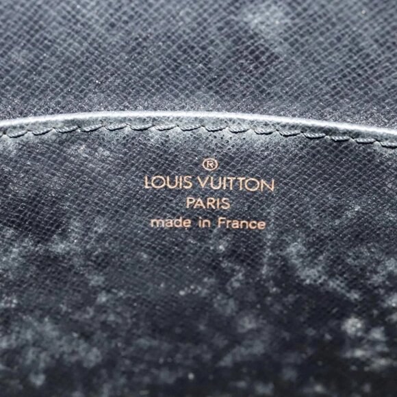 LOUIS VUITTON Epi Pochette Homme Clutch Bag Black Noir M52522 LV Auth 98877 - Picture 10 of 16